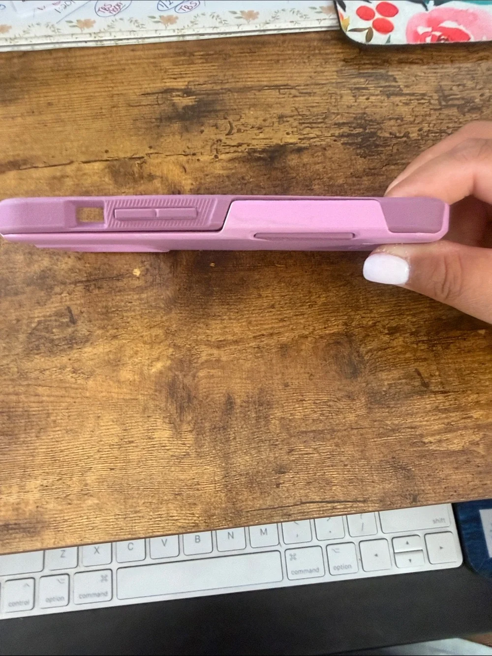 iPhone 13 Pro OtterBox Lilac Purple Phone Case with Dark Accent Panels